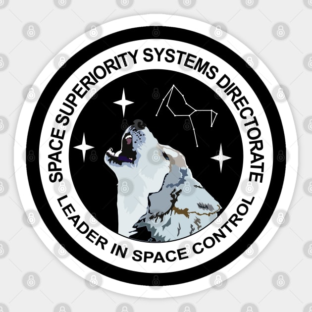 Space Superiority Systems Directorate wo Txt Sticker by twix123844